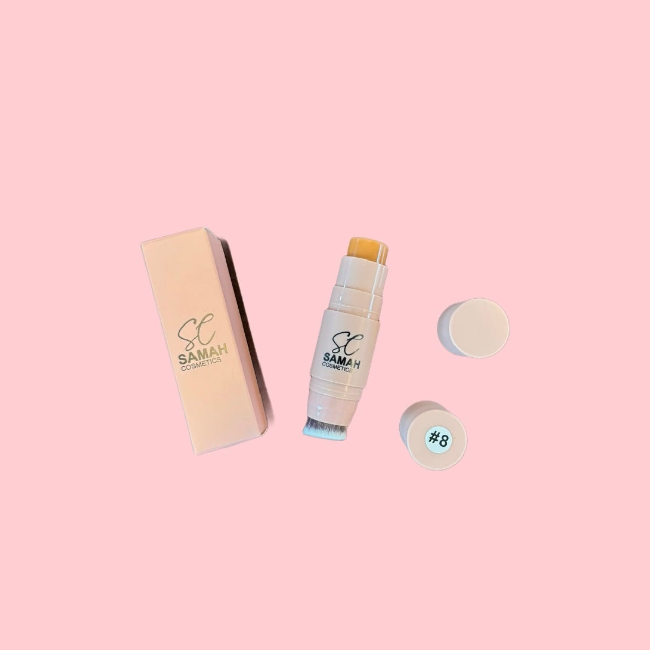 Contour with brush